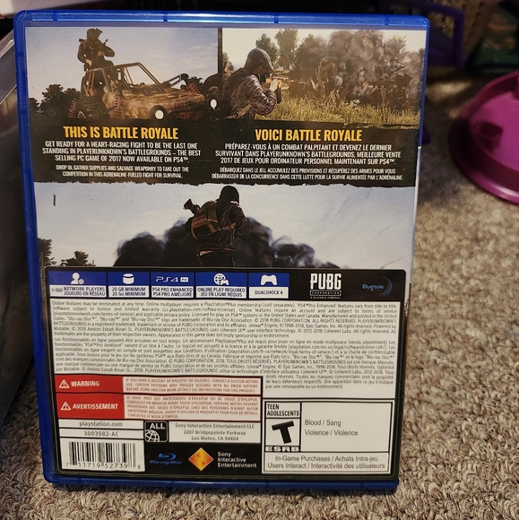 PS4 Playerunknown's Battlegrounds - Picture 2 of 2